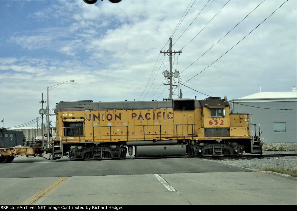 UPY 652 Switching duties at Fairfax off Kindleberger Road